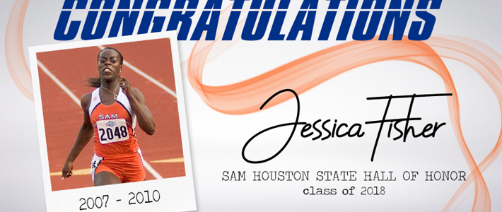 Former CL Star Jessica Fisher inducted into Sam Houston State Hall Of Fame