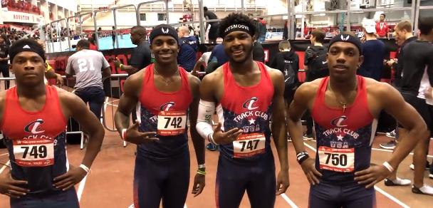 CL Stars boys relay team holds indoor 4x200m record